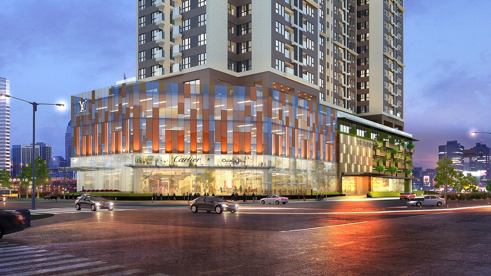 Chung cư The Legend Tower