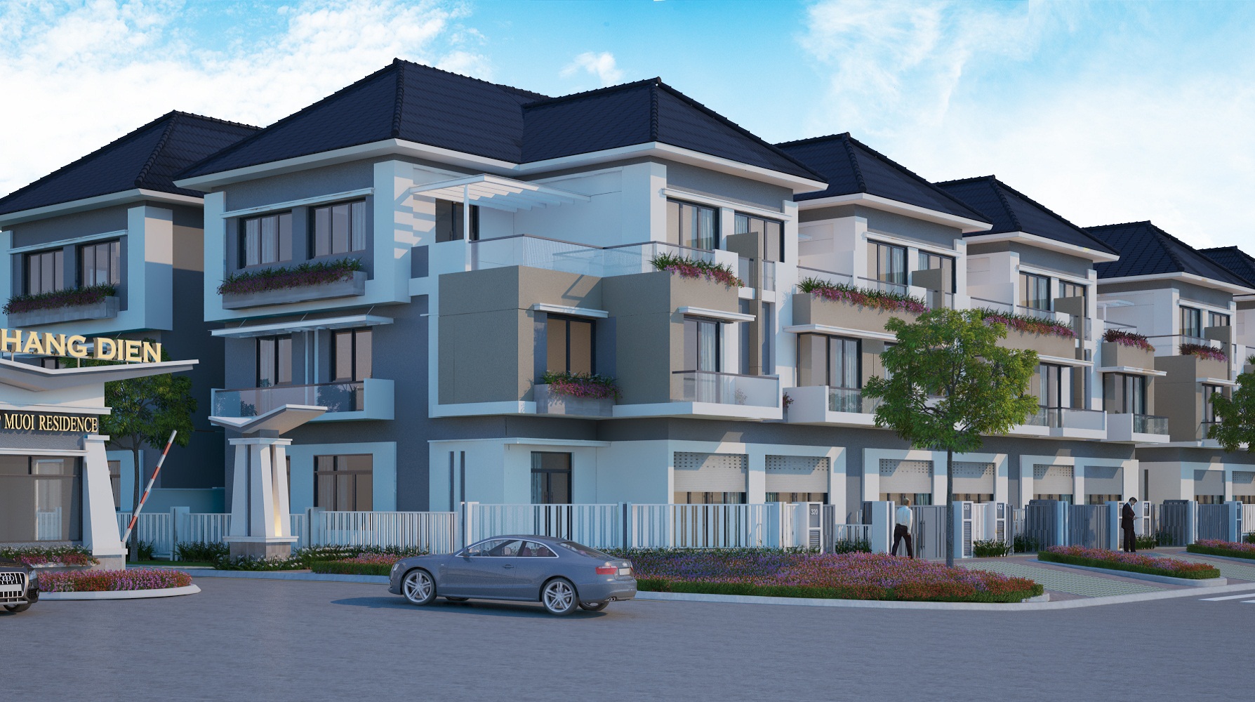 Nhà phố Merita Khang Điền (Dự án Tháp Mười)