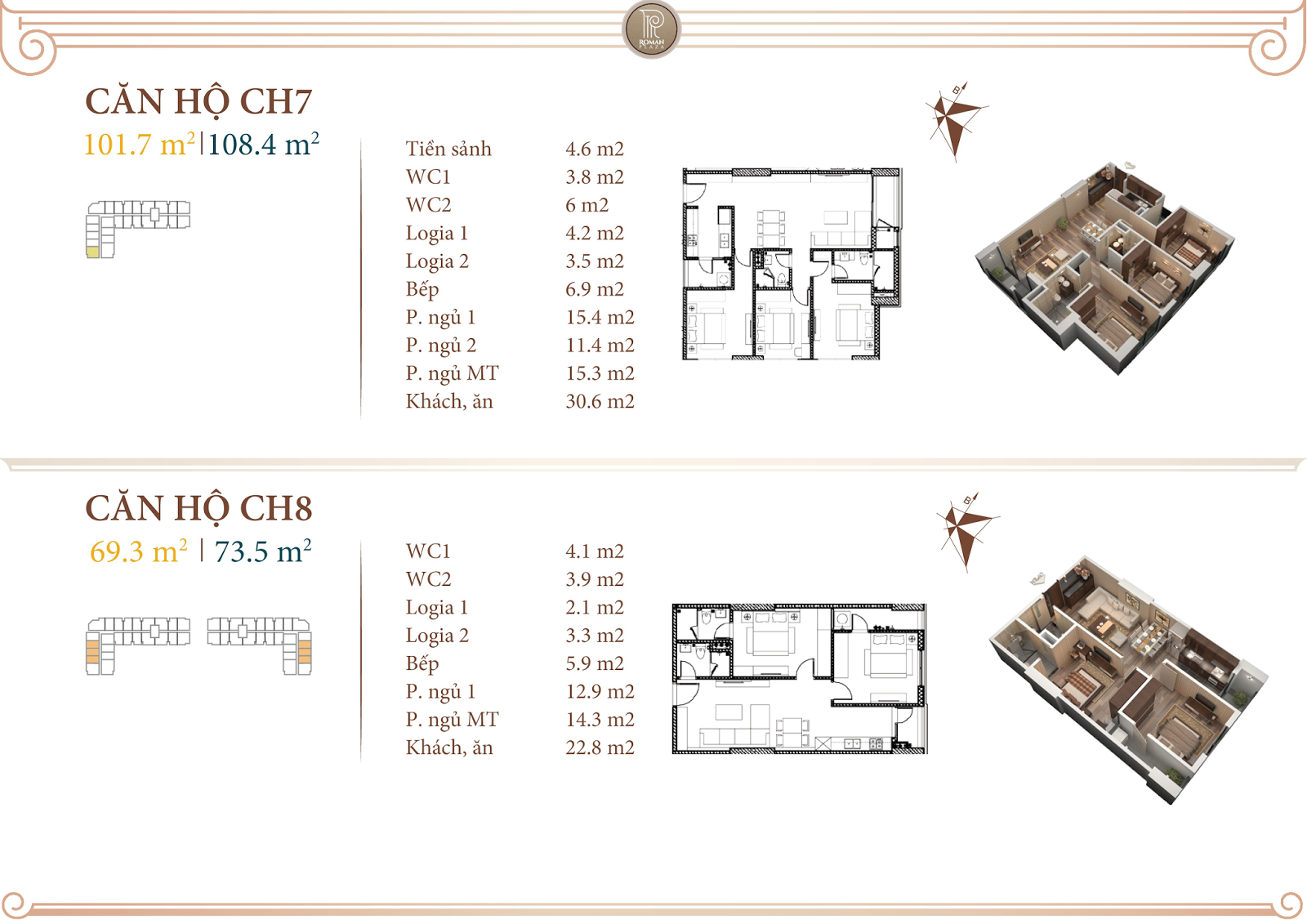 Tổ hợp dịch vụ thương mại căn hộ Roman Plaza