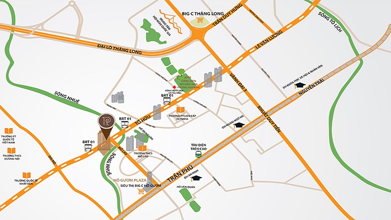 Tổ hợp dịch vụ thương mại căn hộ Roman Plaza