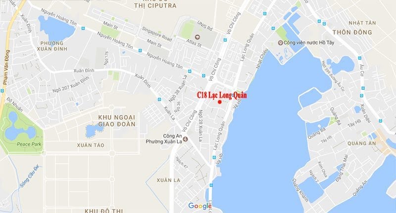 Chung cư C18 Lạc Long Quân
