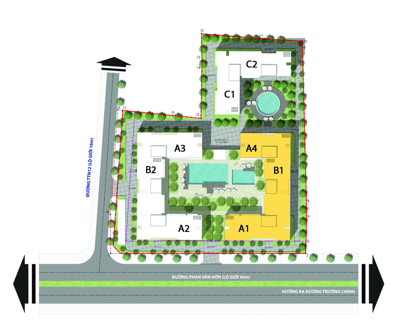 Khu căn hộ Topaz Home