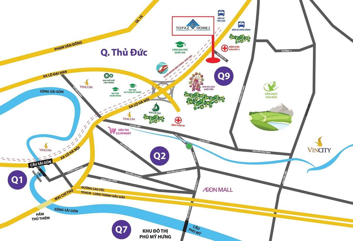 Khu căn hộ Topaz Home