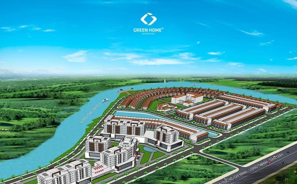 Khu phố thương mại Green Home Riverside