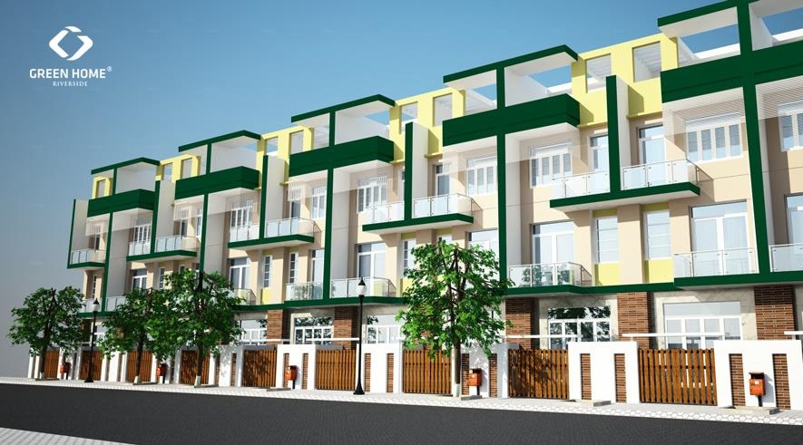 Khu phố thương mại Green Home Riverside
