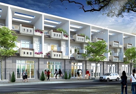 Khu phố thương mại Green Home Riverside