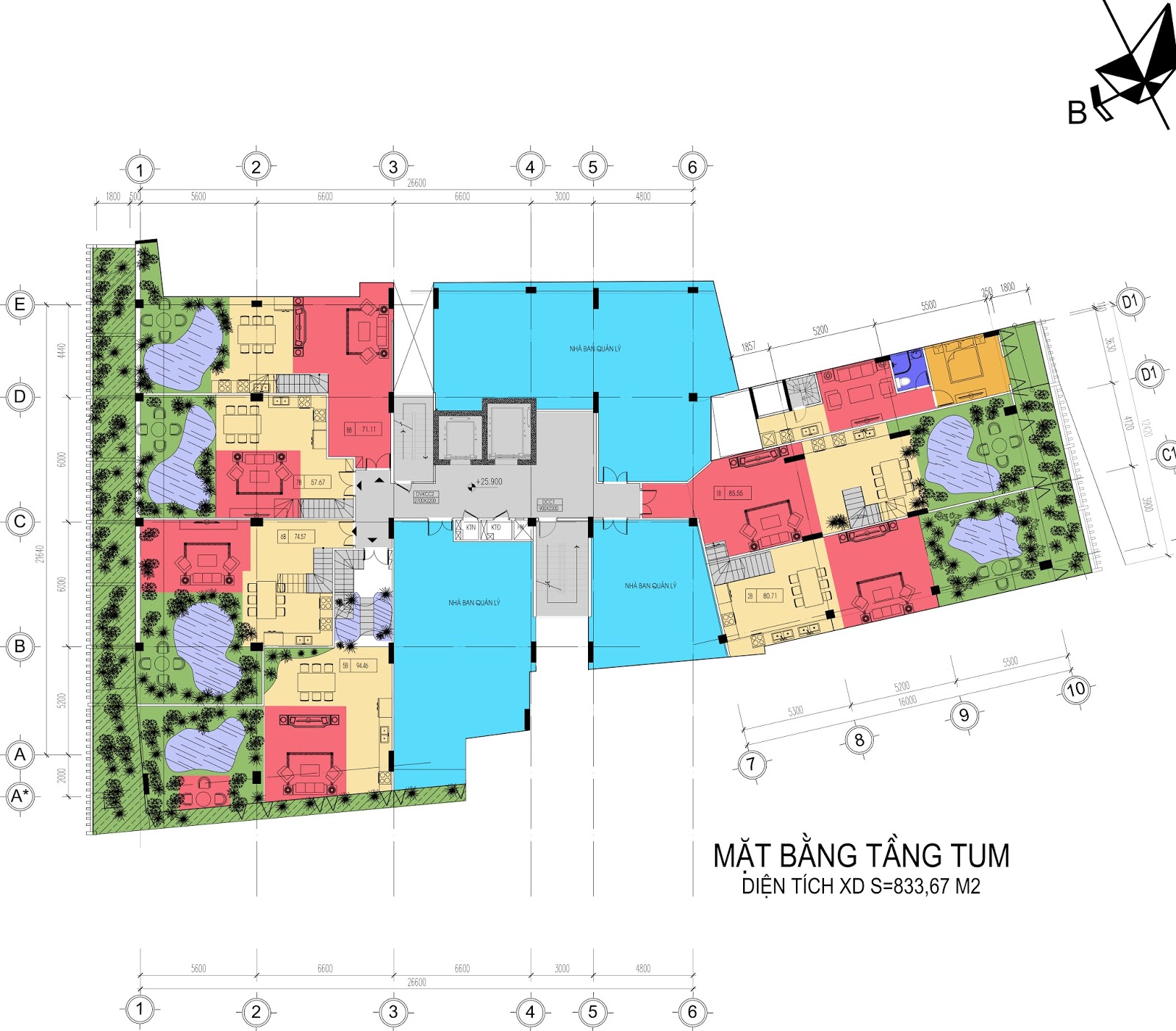 Chung cư Núi Trúc Square