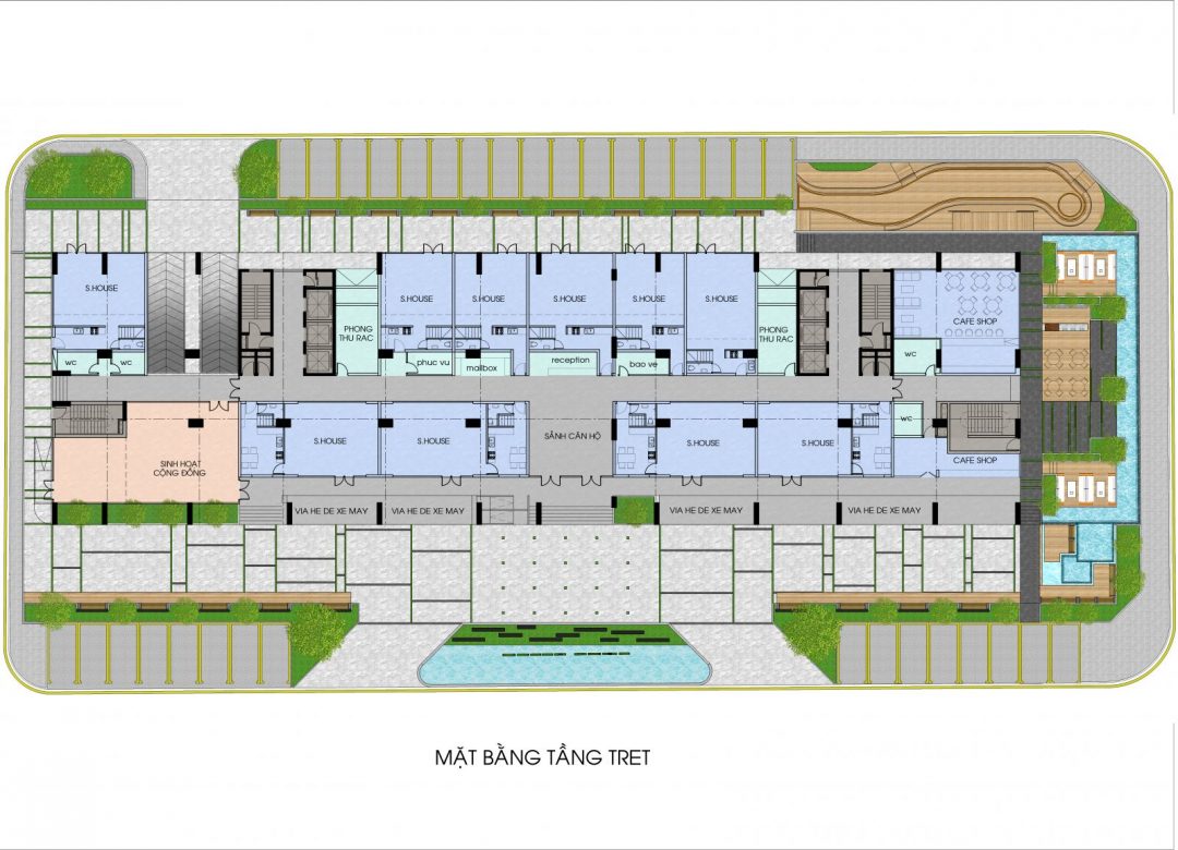Khu căn hộ Calla Garden