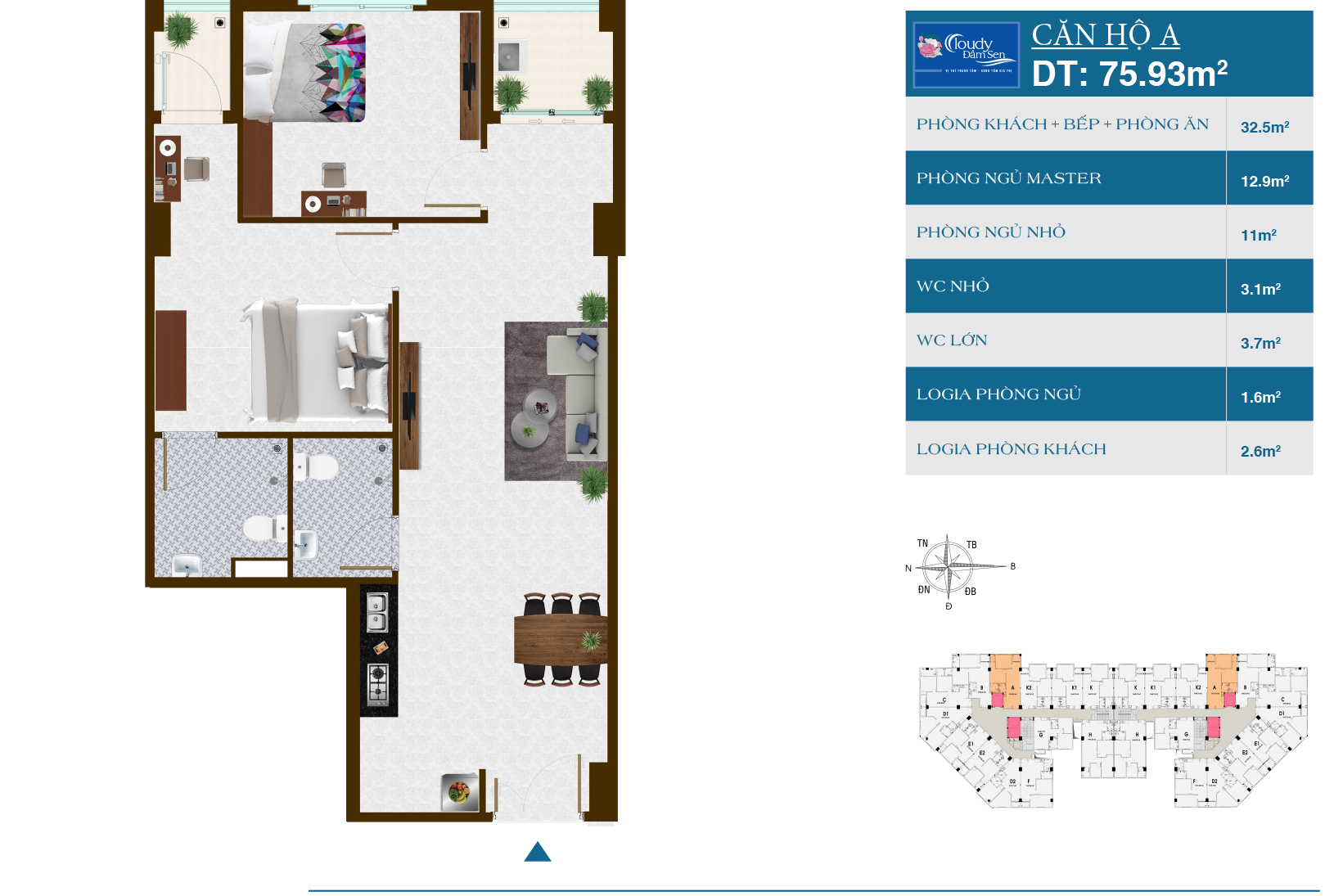 Cao ốc Đại Thành (Cloudy Đầm Sen)