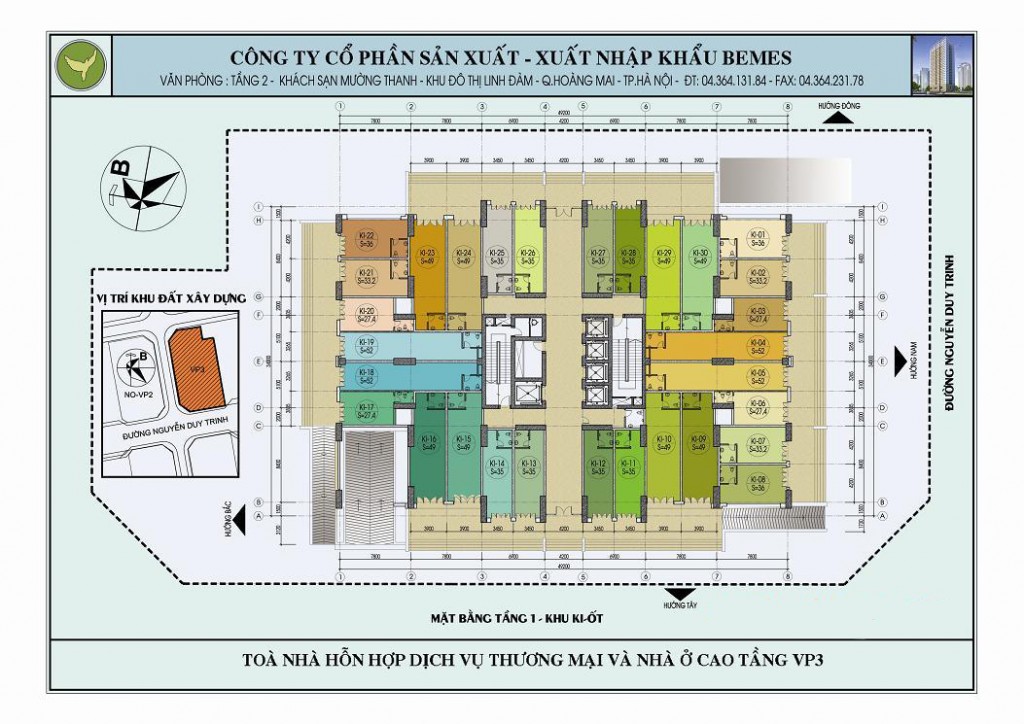Chung cư VP3 Linh Đàm - Khu đô thị mới Linh Đàm