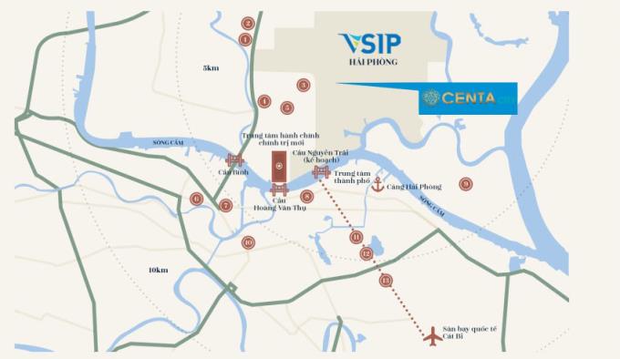 Khu đô thị Centa City Hải Phòng