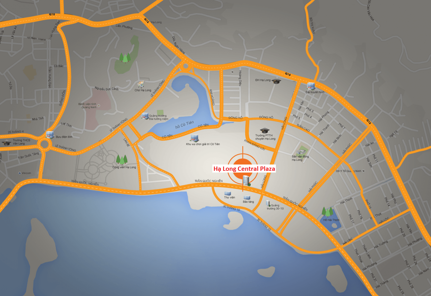 Khu đô thị Hạ Long Central Plaza - Hòn Cặp Bè