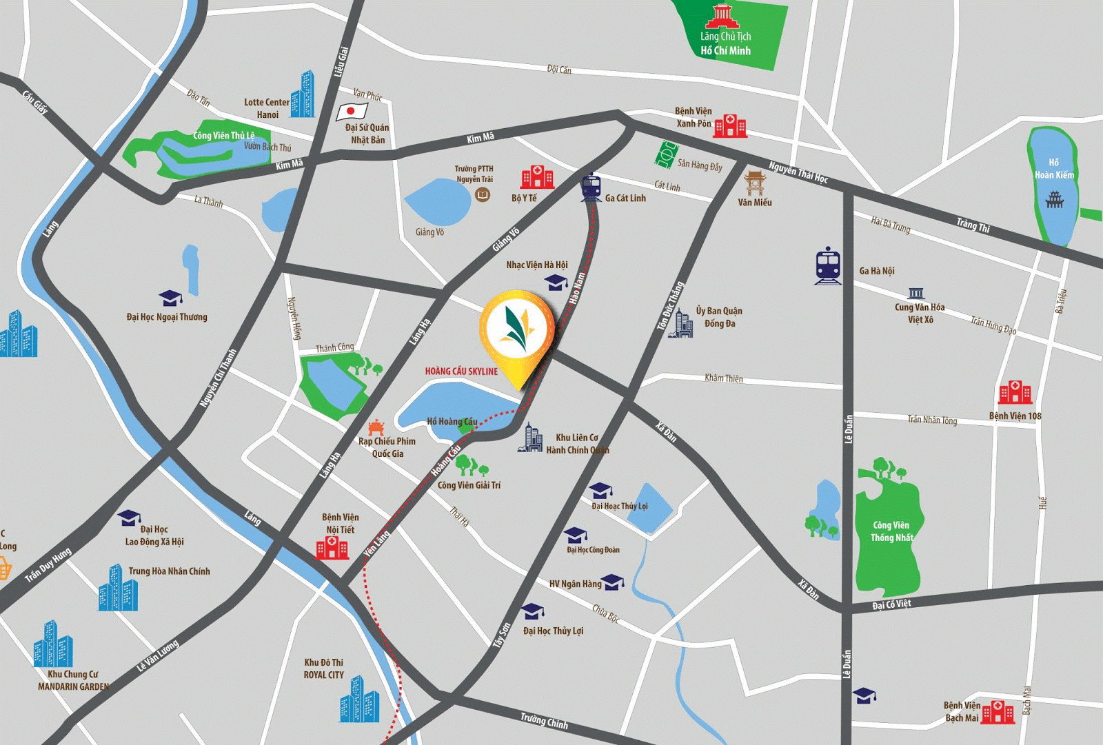 Chung cư Hoàng Cầu Skyline