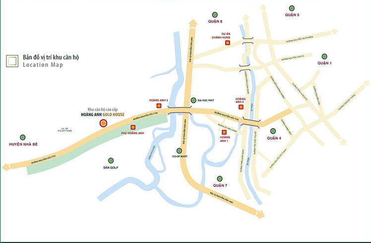 Khu căn hộ Hoàng Anh Gold House (Hoàng Anh - An Tiến)
