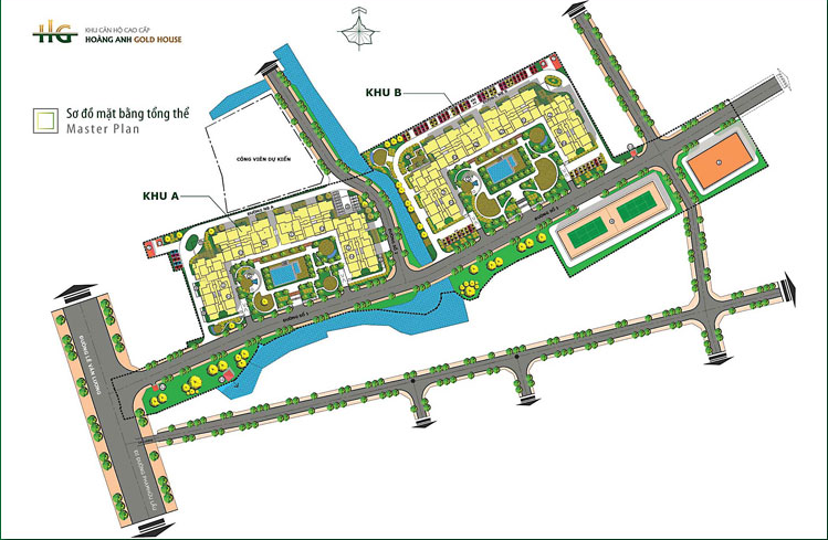 Khu căn hộ Hoàng Anh Gold House (Hoàng Anh - An Tiến)