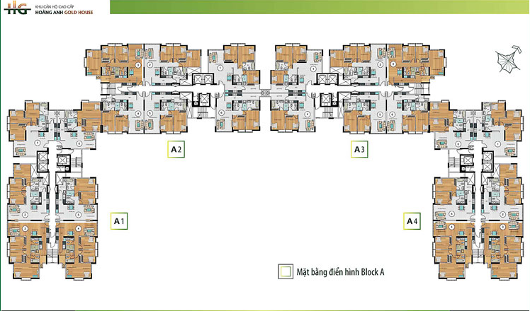 Khu căn hộ Hoàng Anh Gold House (Hoàng Anh - An Tiến)