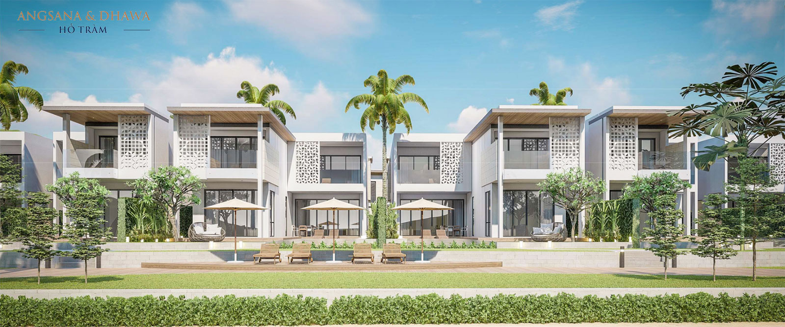 Khu biệt thự biển Hồ Tràm Center