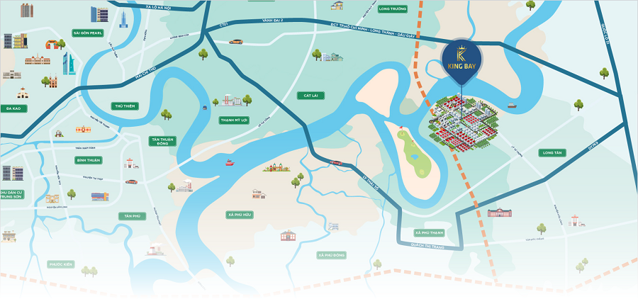 Khu đô thị King Bay Nhơn Trạch