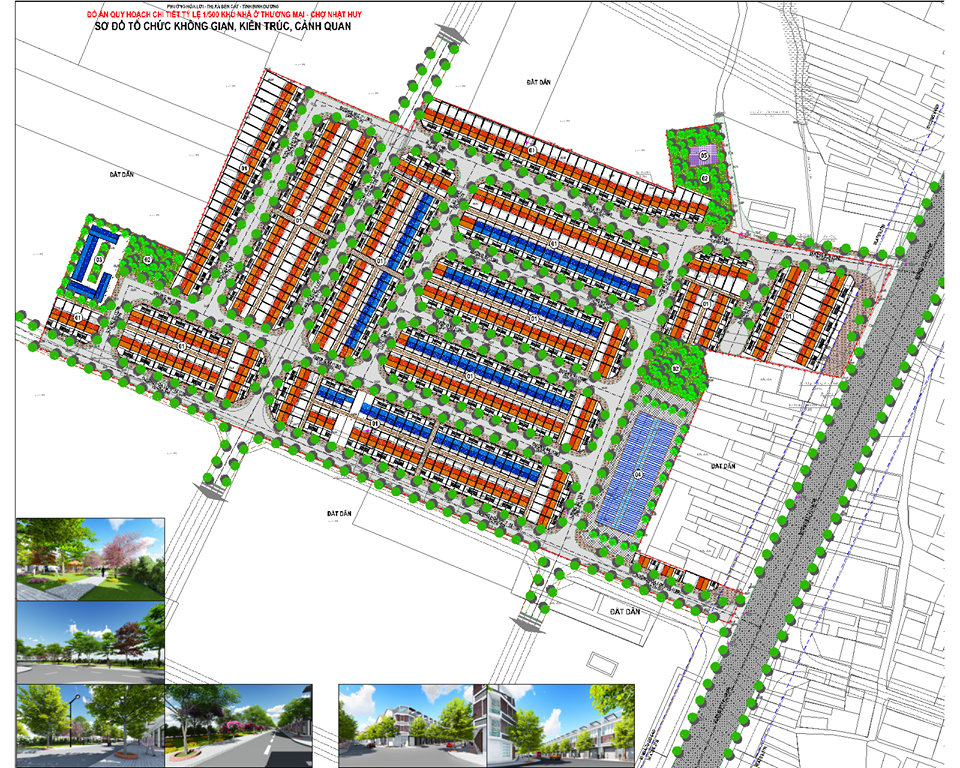 Khu nhà ở thương mại Chợ Nhật Huy