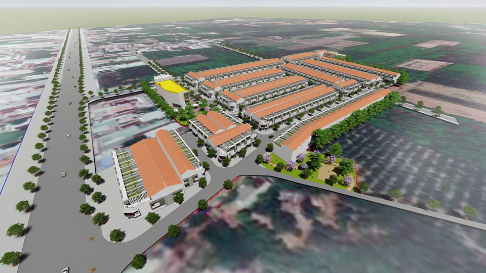 Khu nhà ở thương mại Chợ Nhật Huy