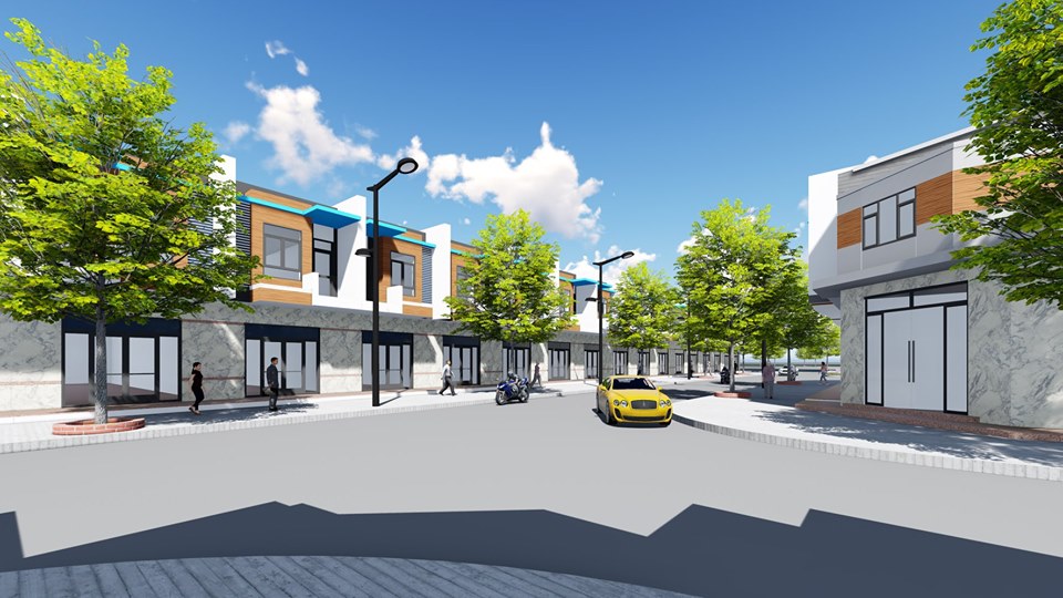 Khu nhà ở thương mại Chợ Nhật Huy