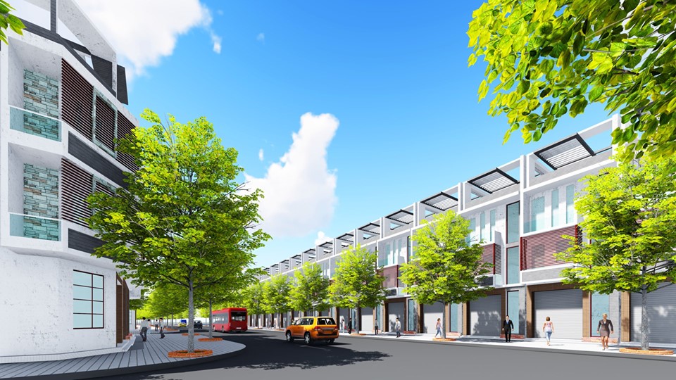 Khu nhà ở thương mại Chợ Nhật Huy