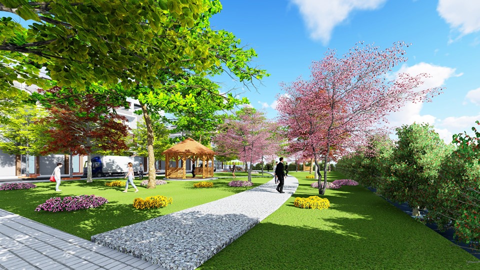 Khu nhà ở thương mại Chợ Nhật Huy