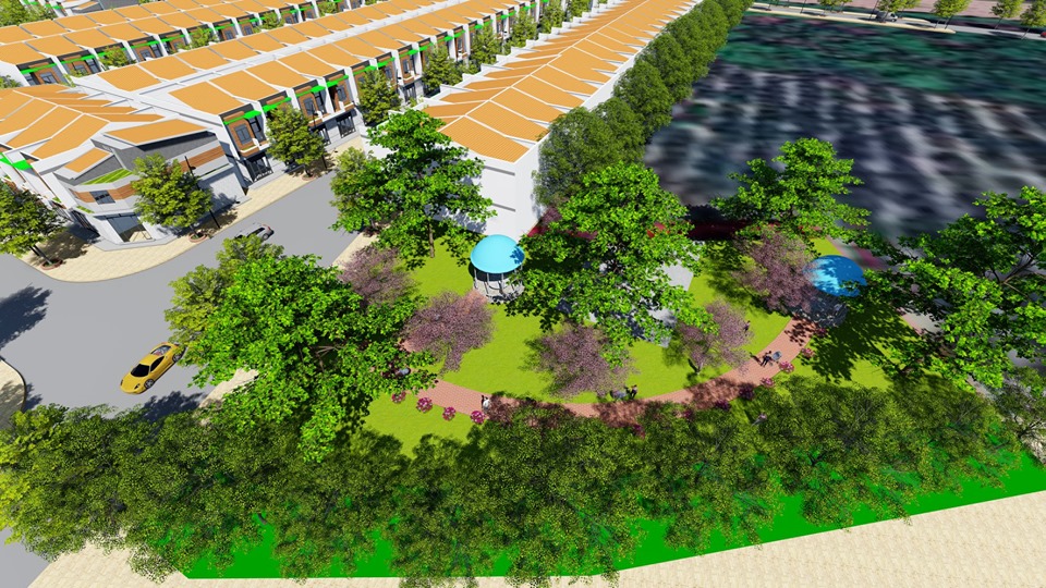 Khu nhà ở thương mại Chợ Nhật Huy