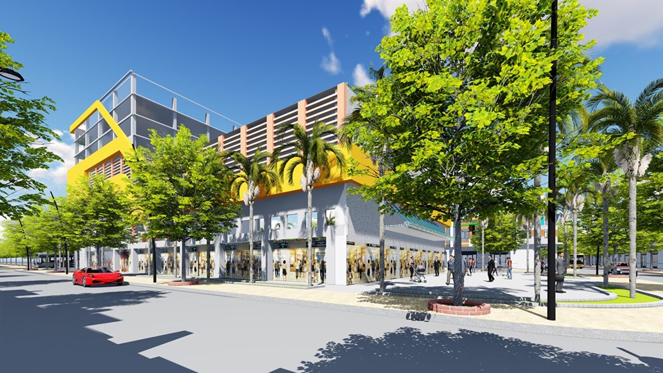 Khu nhà ở thương mại Chợ Nhật Huy