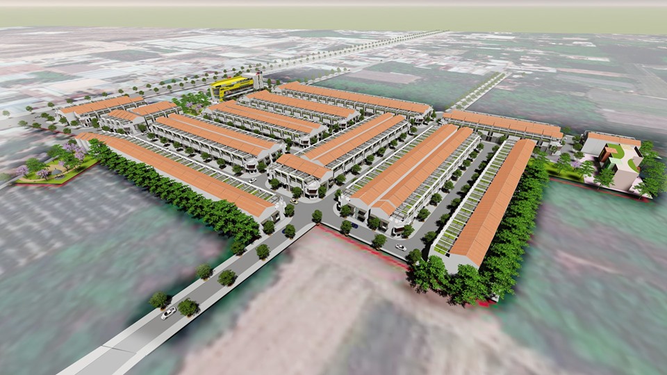 Khu nhà ở thương mại Chợ Nhật Huy