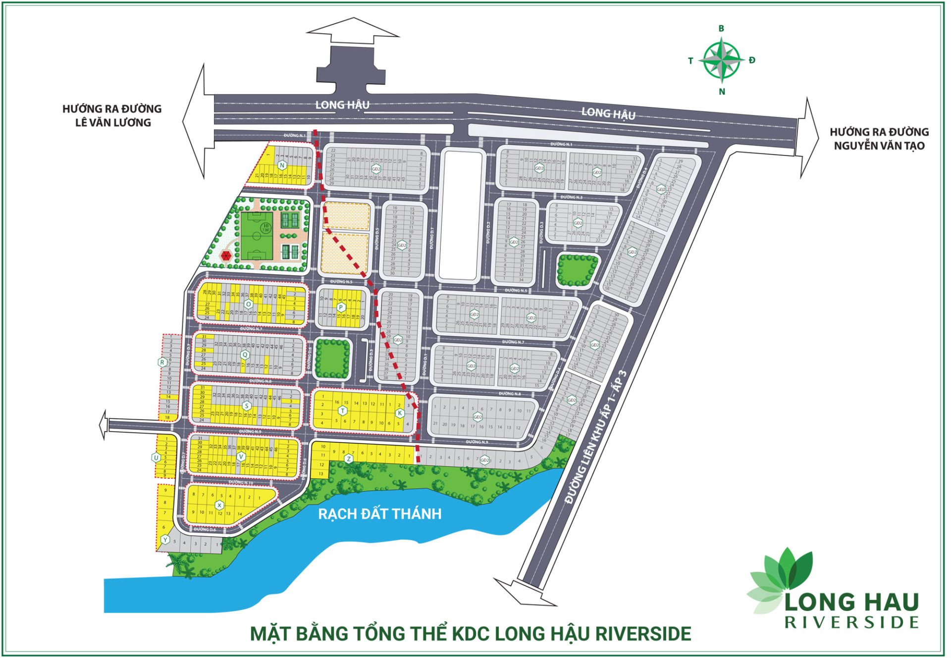 Khu dân cư Long Hậu Riverside (River villas Long An)