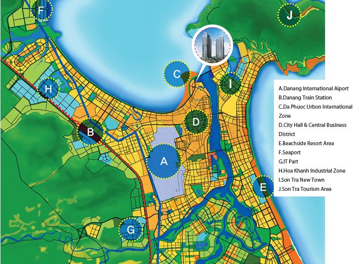 Chung cư Blooming Tower Đà Nẵng