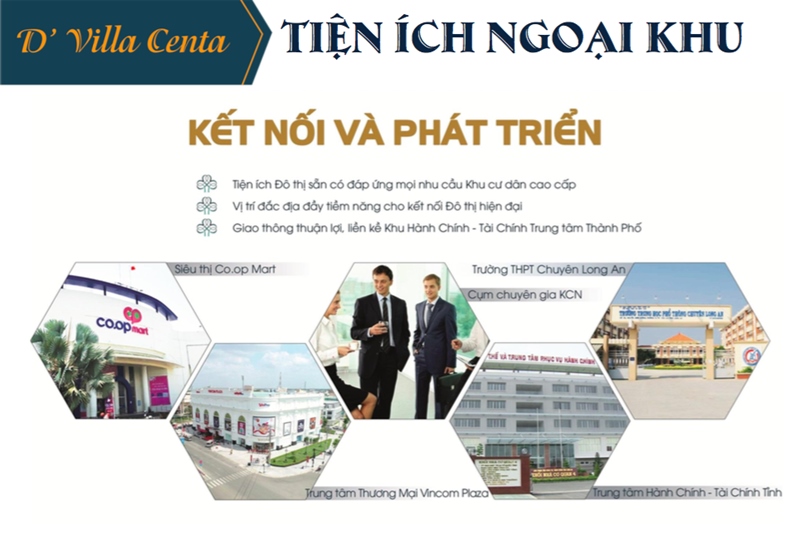 Dự án khu đô thị D’Villa Centa Tân An