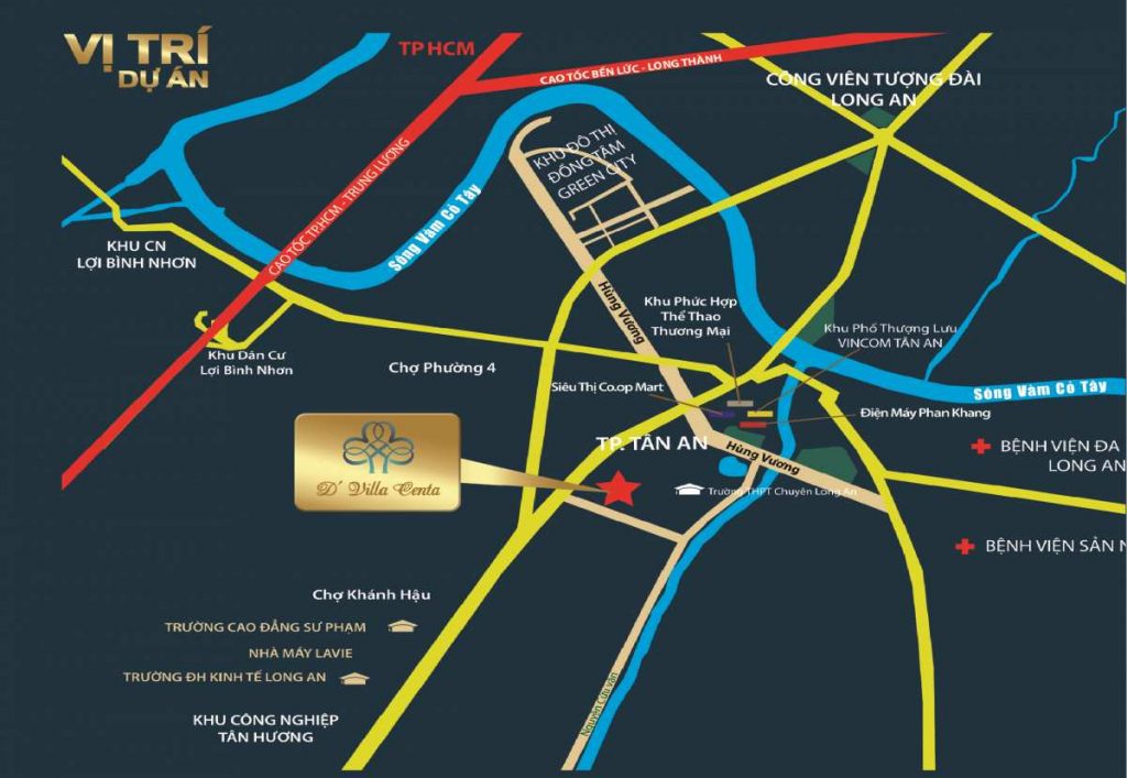 Dự án khu đô thị D’Villa Centa Tân An