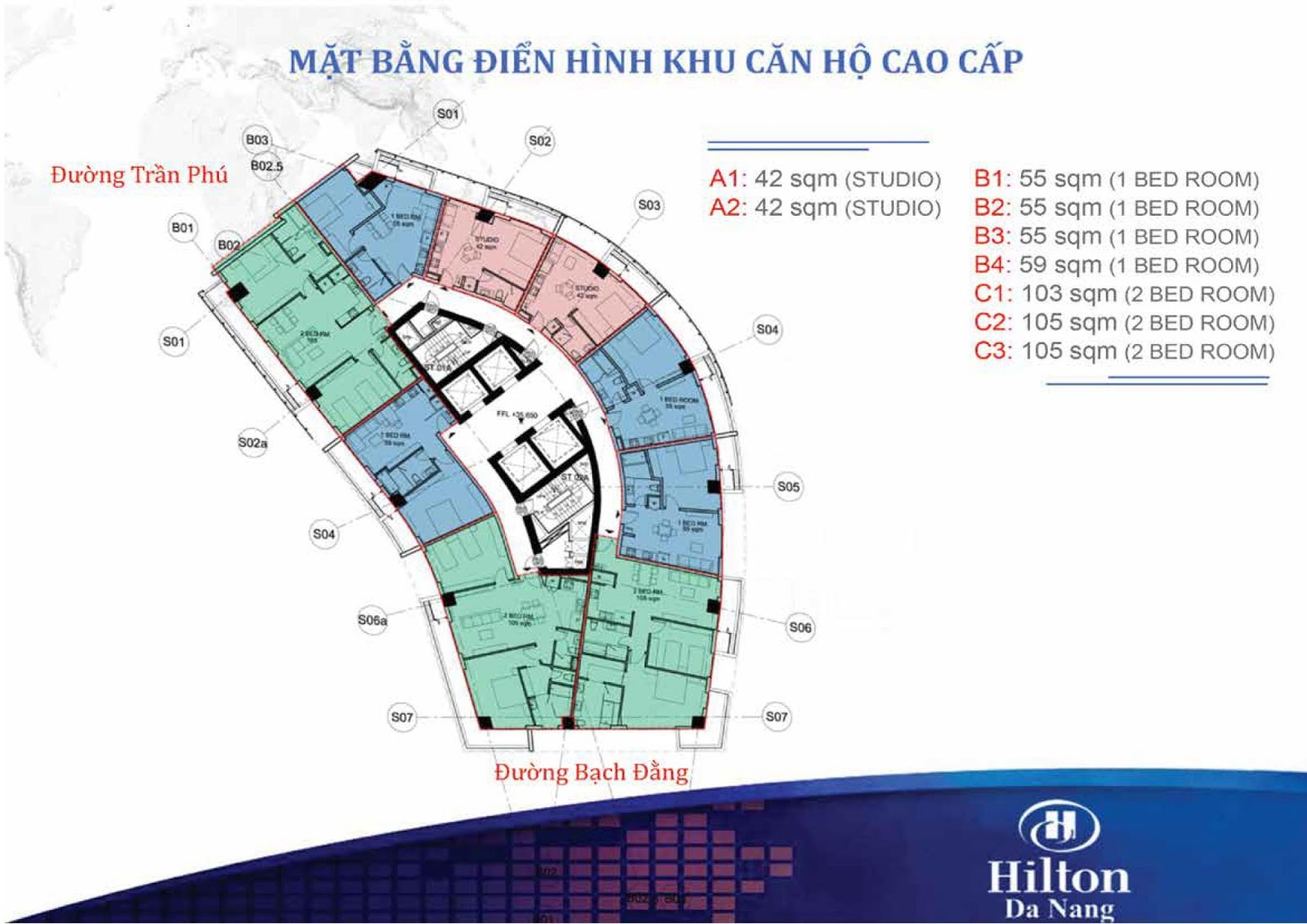 Khu phức hợp khách sạn Bạch Đằng - Hilton Đà Nẵng