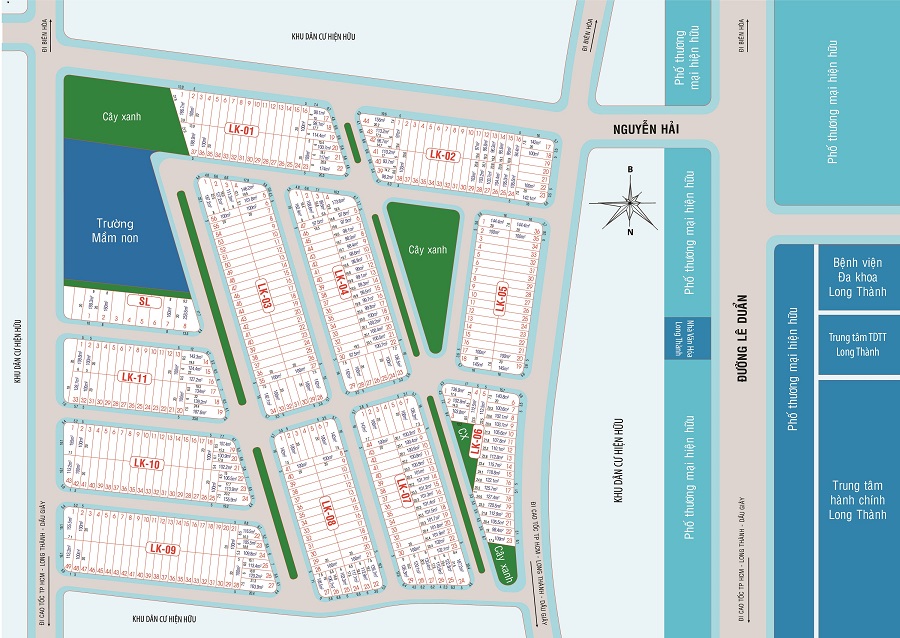 Khu dân cư Eco Town Long Thành