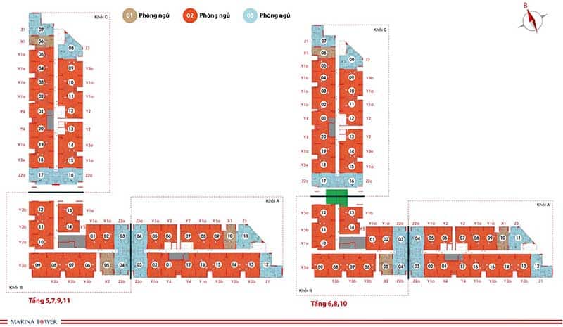 Khu căn hộ Marina Tower