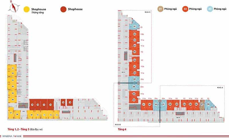 Khu căn hộ Marina Tower