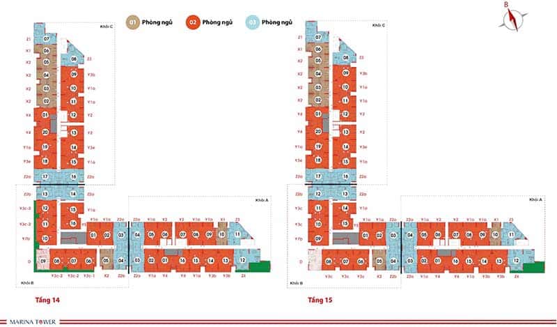 Khu căn hộ Marina Tower