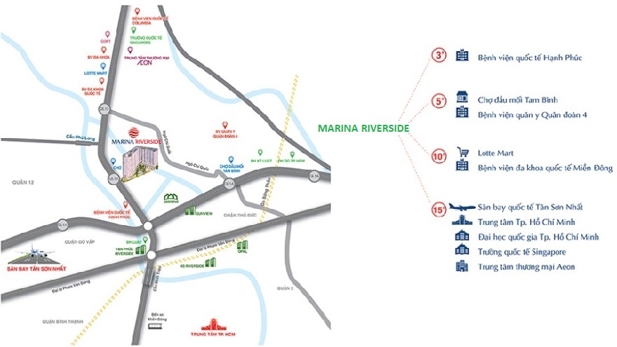 Khu căn hộ Marina Tower