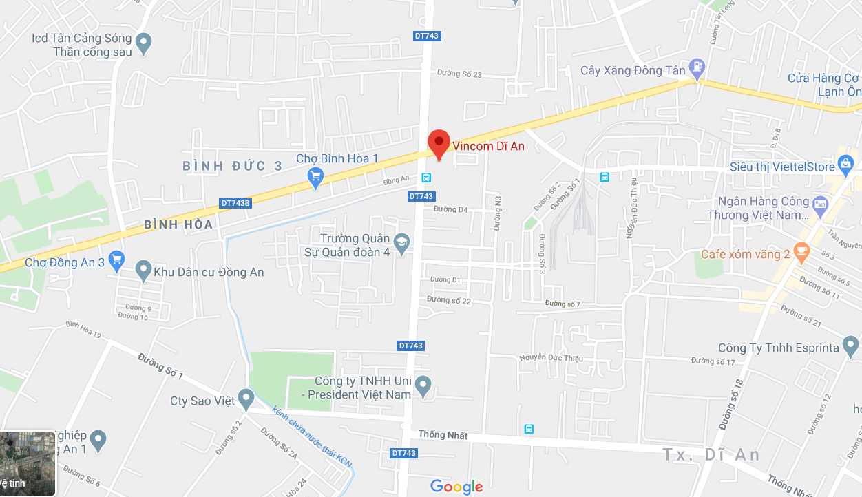 Vincom shophouse Bình Dương