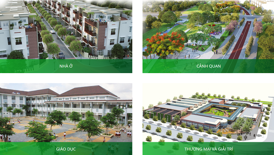 Khu đô thị vườn Midori Park - Khu đô thị vườn Tokyu Bình Dương