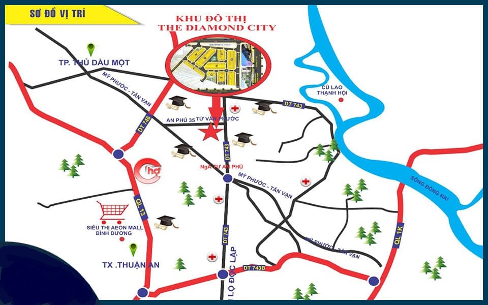 The Diamond City Thuận An