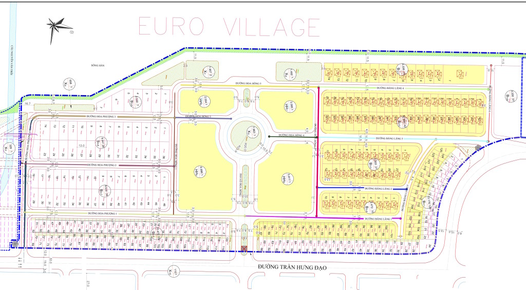 Khu biệt thự Làng Châu Âu Đà Nẵng