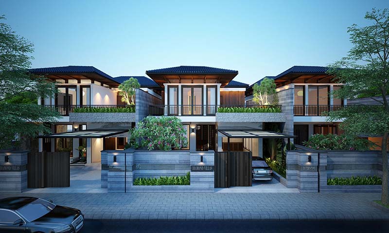 Khu biệt thự Làng Châu Âu Đà Nẵng