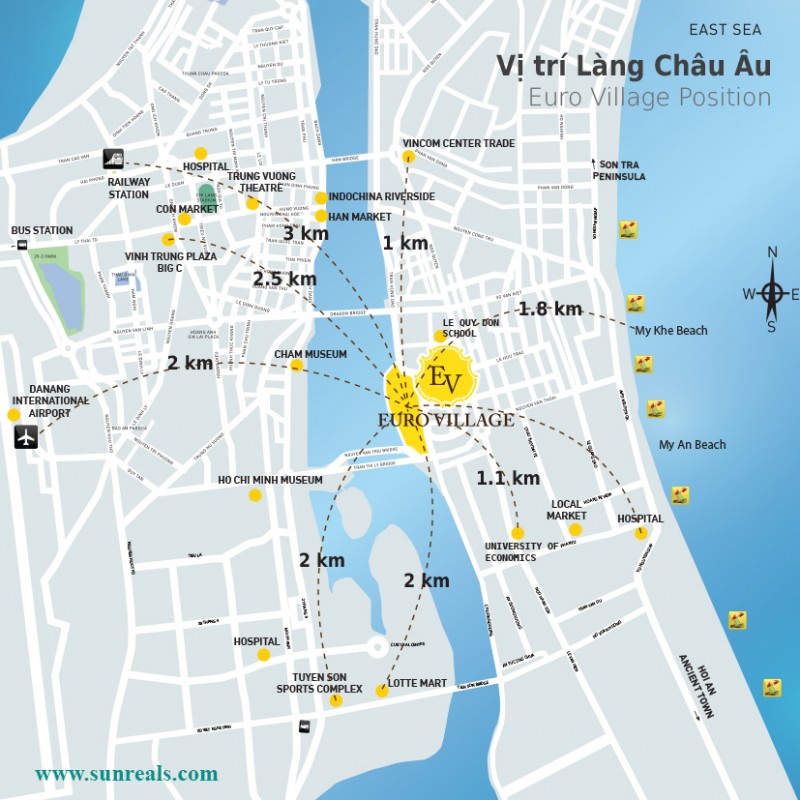 Khu biệt thự Làng Châu Âu Đà Nẵng