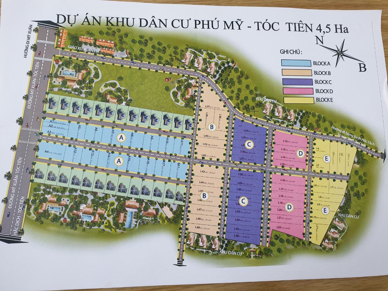 Khu dân cư Phú Mỹ-Tóc Tiên