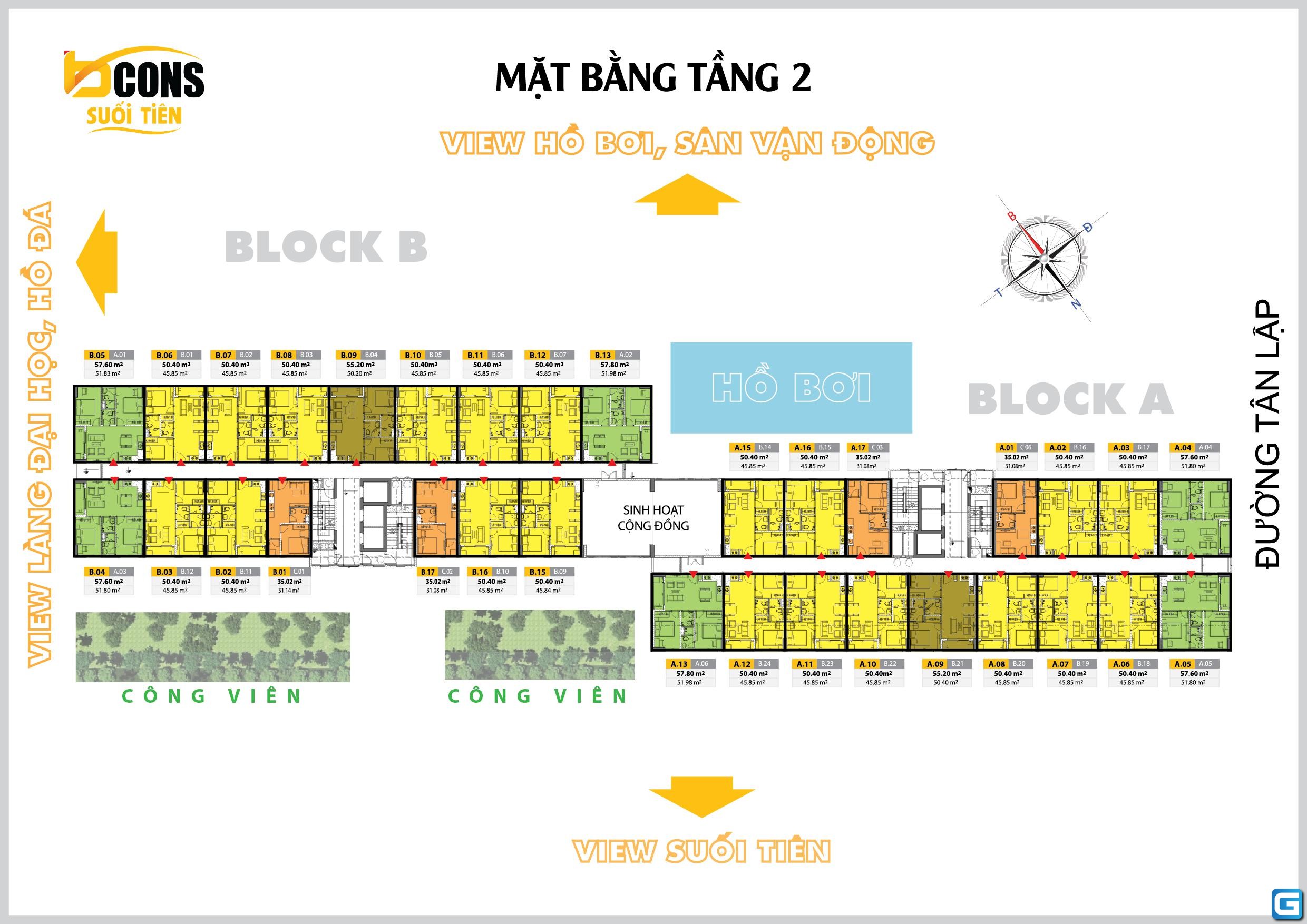 Căn hộ Bcons Suối Tiên
