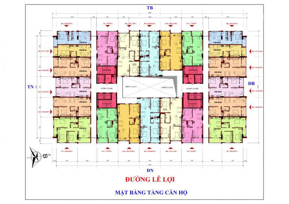 Căn hộ chung cư Vũng Tàu Center