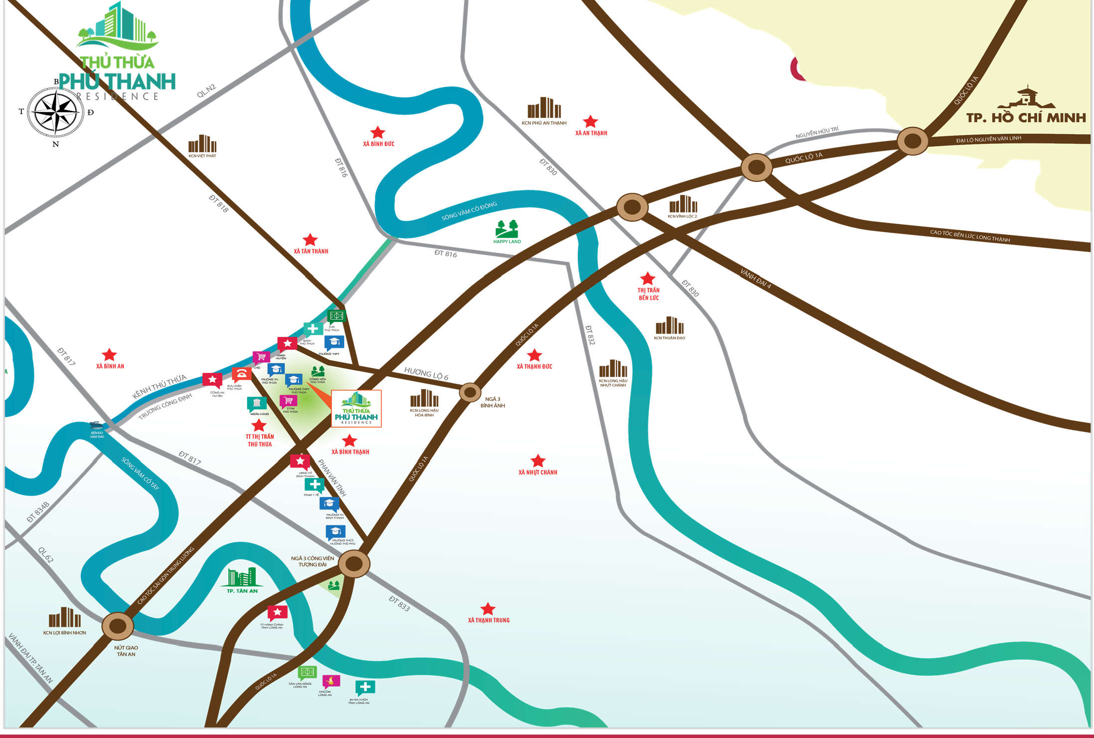 Khu đô thị Thủ Thừa Phú Thanh Residence